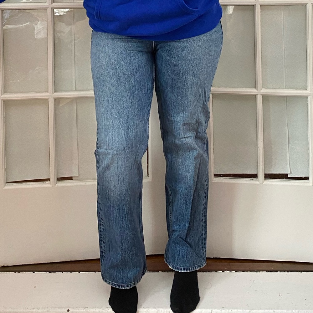 Classic blue jeans